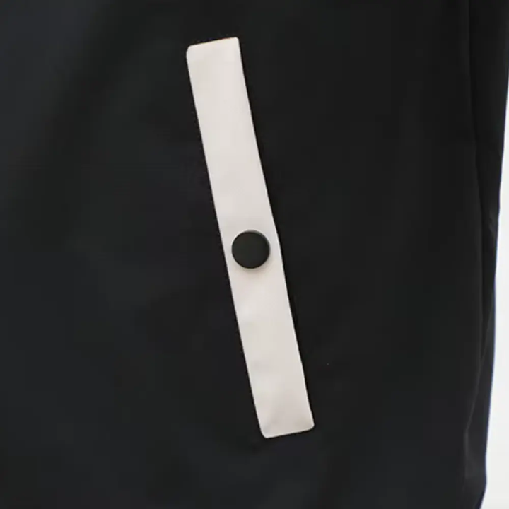 Stilla | Splicing Stripe Varsity-Jakke