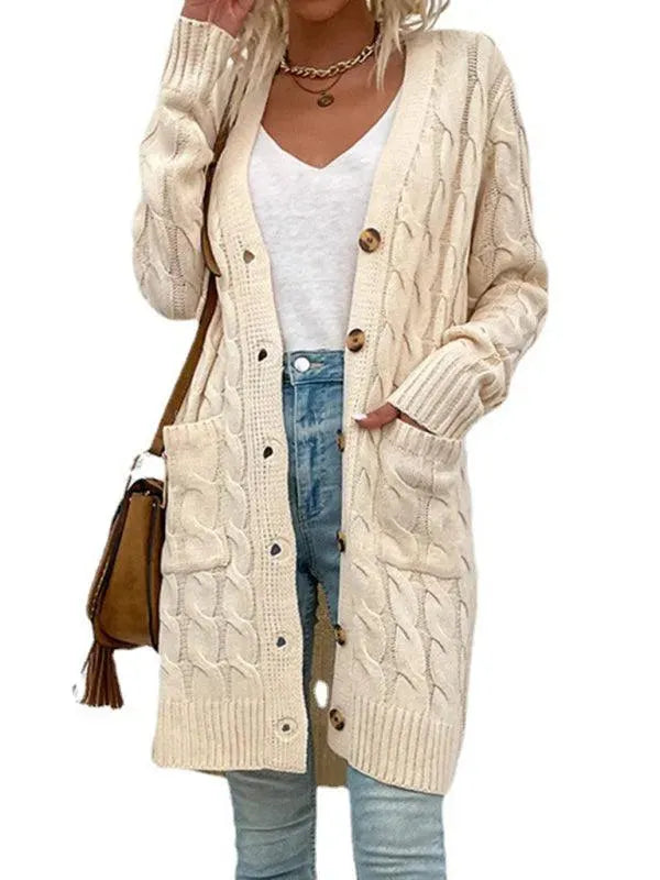 Stilla | Twist Kvinder Strikjakke Pullover