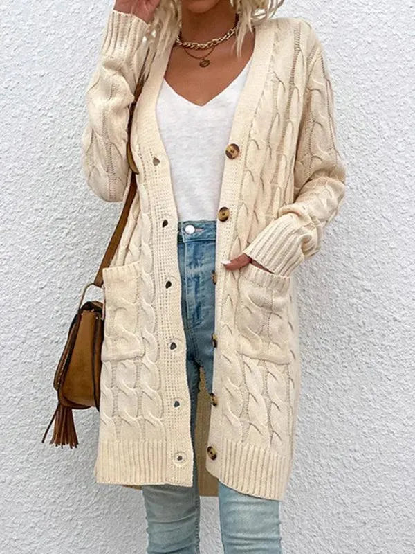 Stilla | Twist Kvinder Strikjakke Pullover
