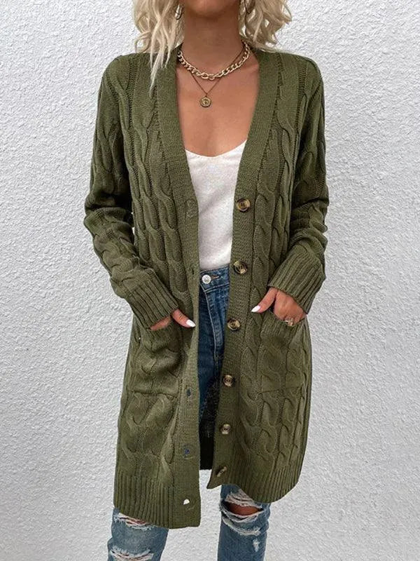 Stilla | Twist Kvinder Strikjakke Pullover