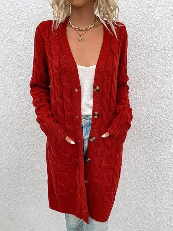 Stilla | Twist Kvinder Strikjakke Pullover
