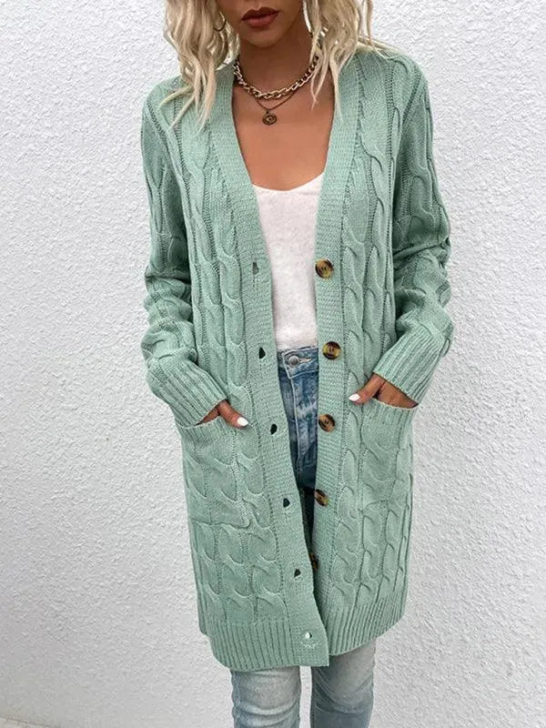 Stilla | Twist Kvinder Strikjakke Pullover