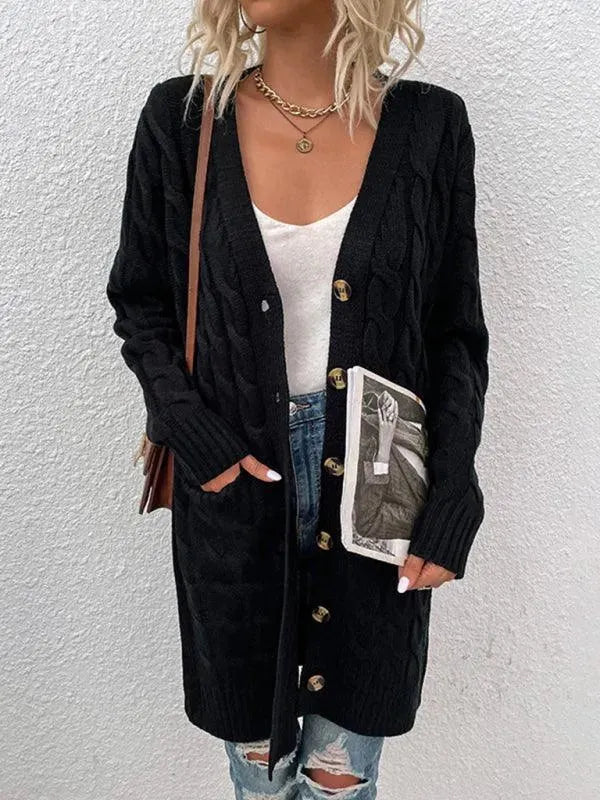 Stilla | Twist Kvinder Strikjakke Pullover