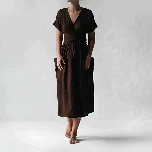 Stilla | Elegante Linnedragt Kvinder