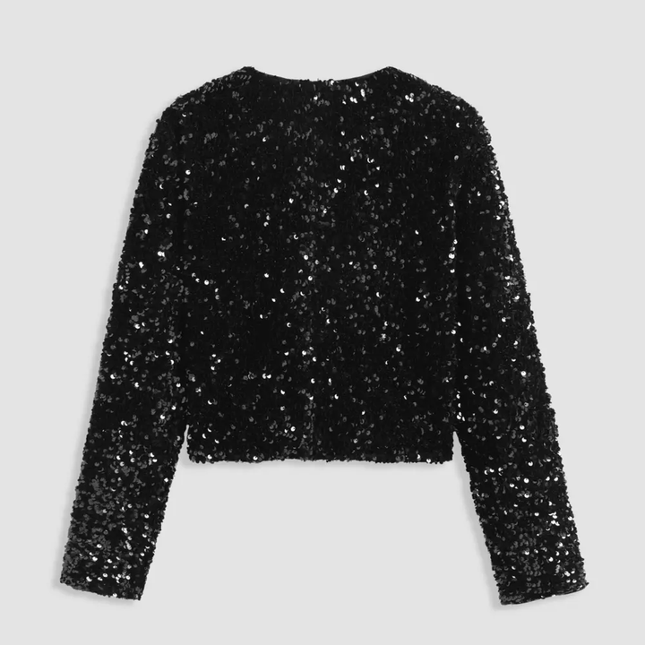 Stilla | Pailletbue Blazer