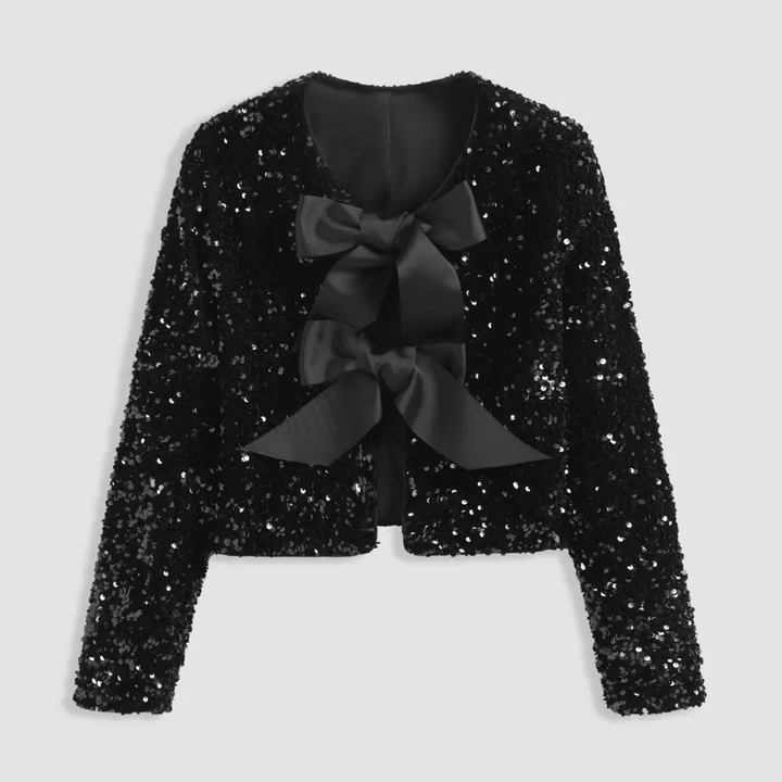 Stilla | Pailletbue Blazer