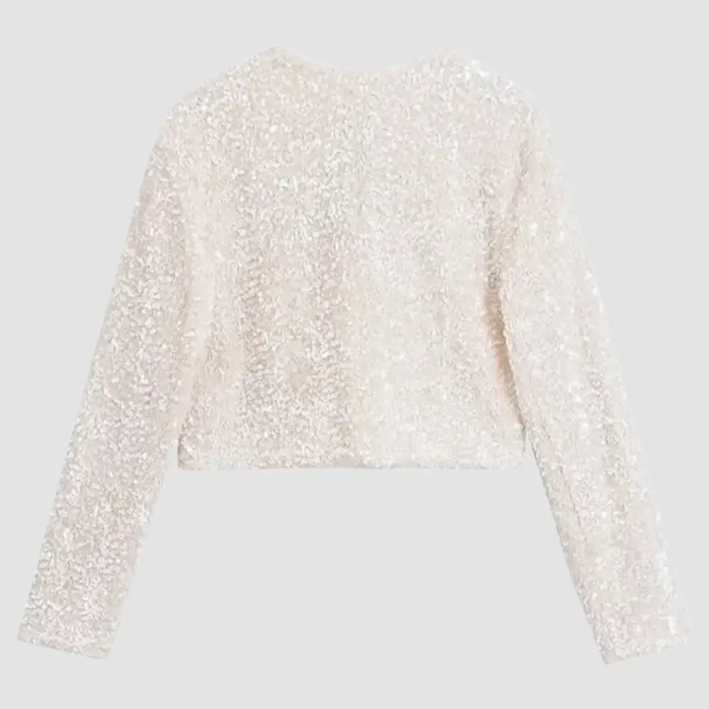 Stilla | Pailletbue Blazer