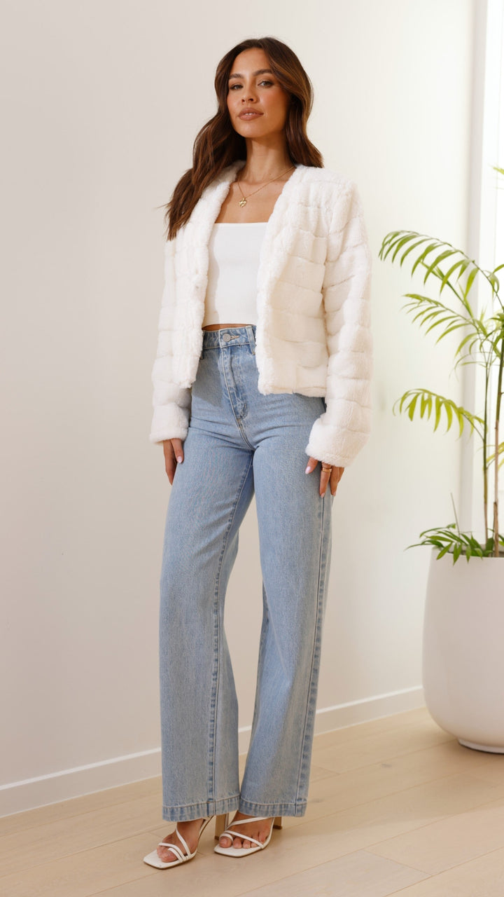 Stilla | Luksuriøs Dame-Crop-Jakke