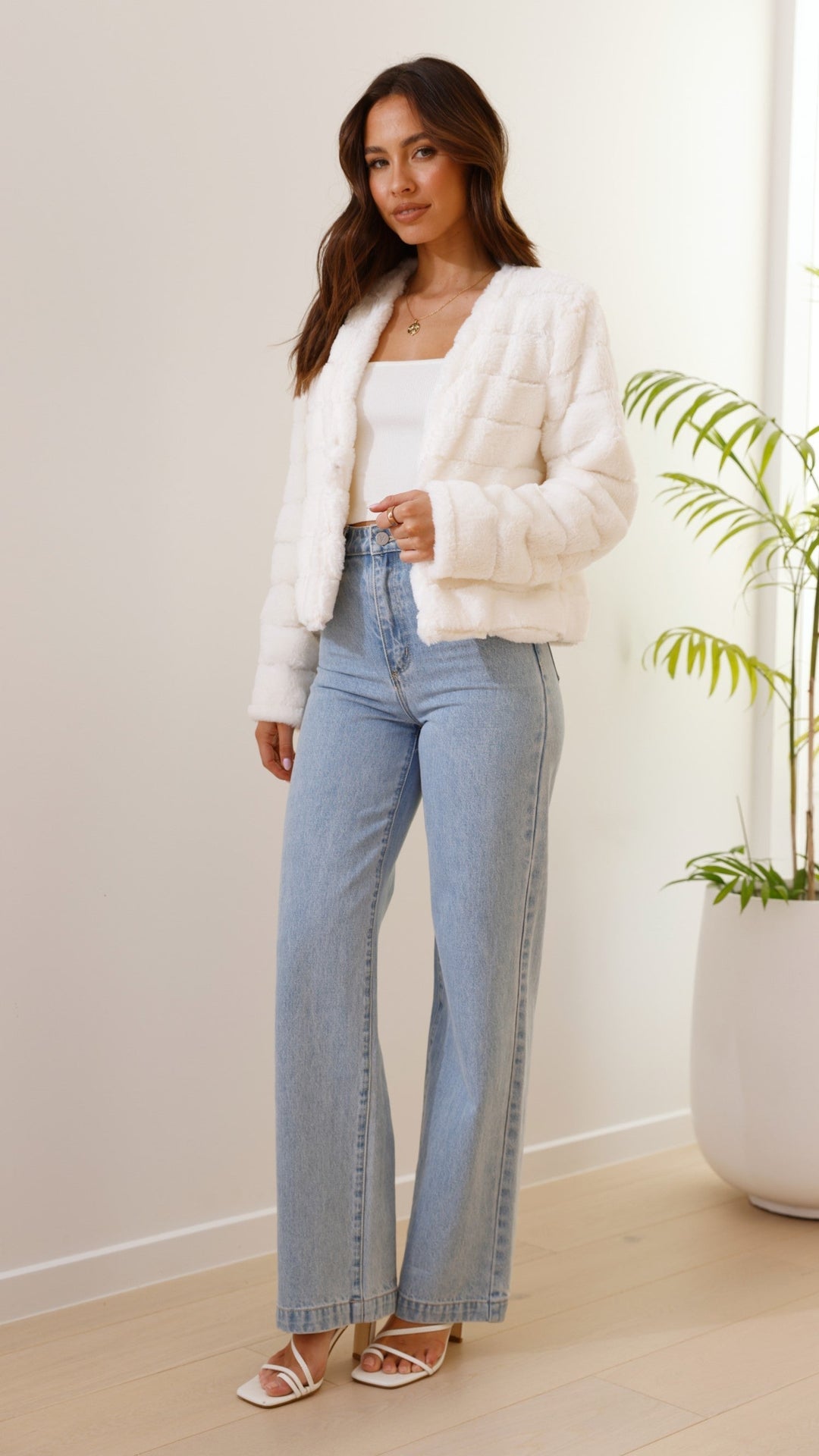 Stilla | Luksuriøs Dame-Crop-Jakke
