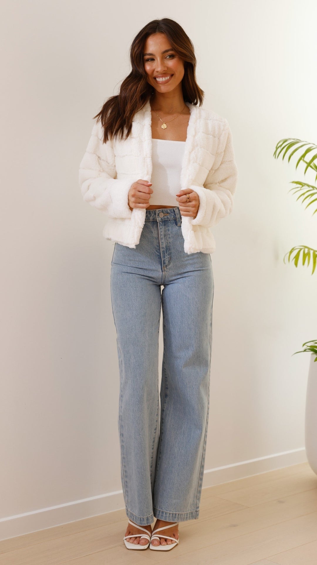 Stilla | Luksuriøs Dame-Crop-Jakke