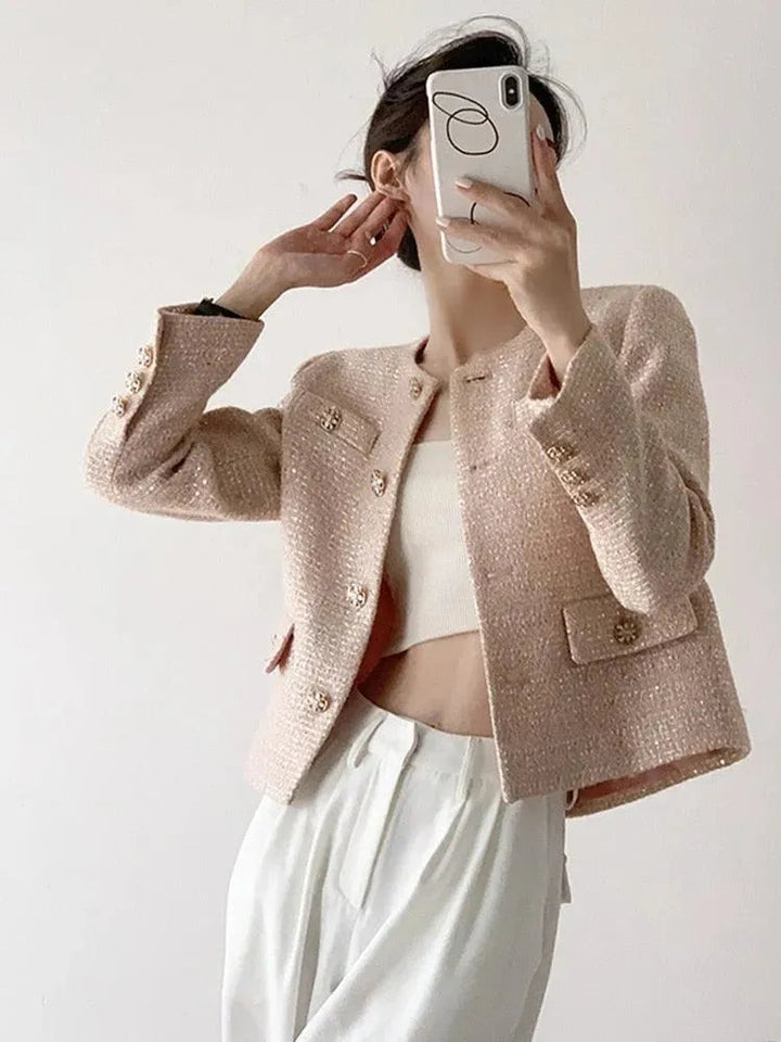 Stilla | Luksus Kvinder Tweed-Jakke