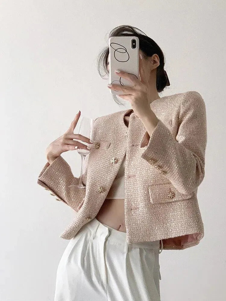 Stilla | Luksus Kvinder Tweed-Jakke