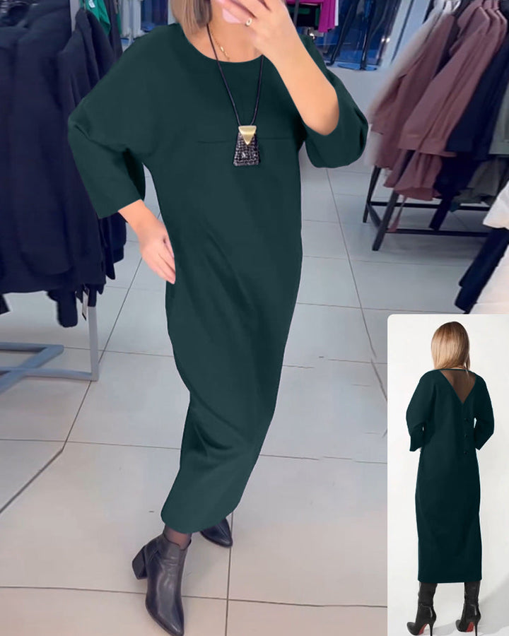 Stilla | Lange ærmer og lommer