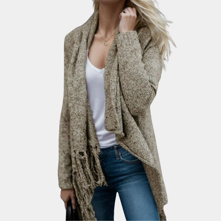 Stilla | Moderne Frynse Cardigan til Kvinder