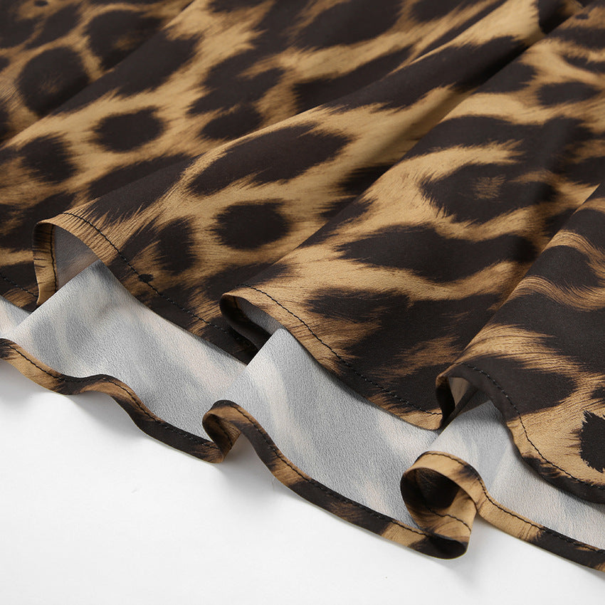 Stilla | Elegant Leopard nederdel