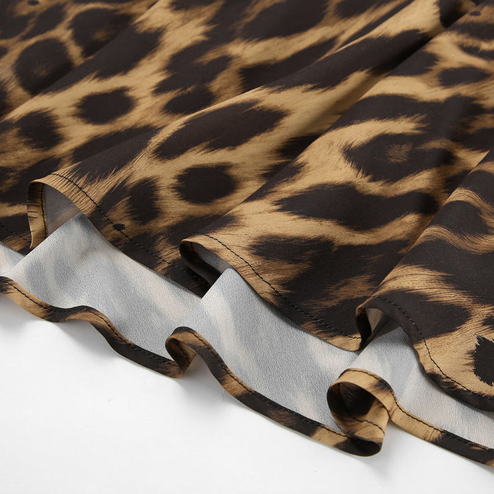 Stilla | Elegant Leopard nederdel