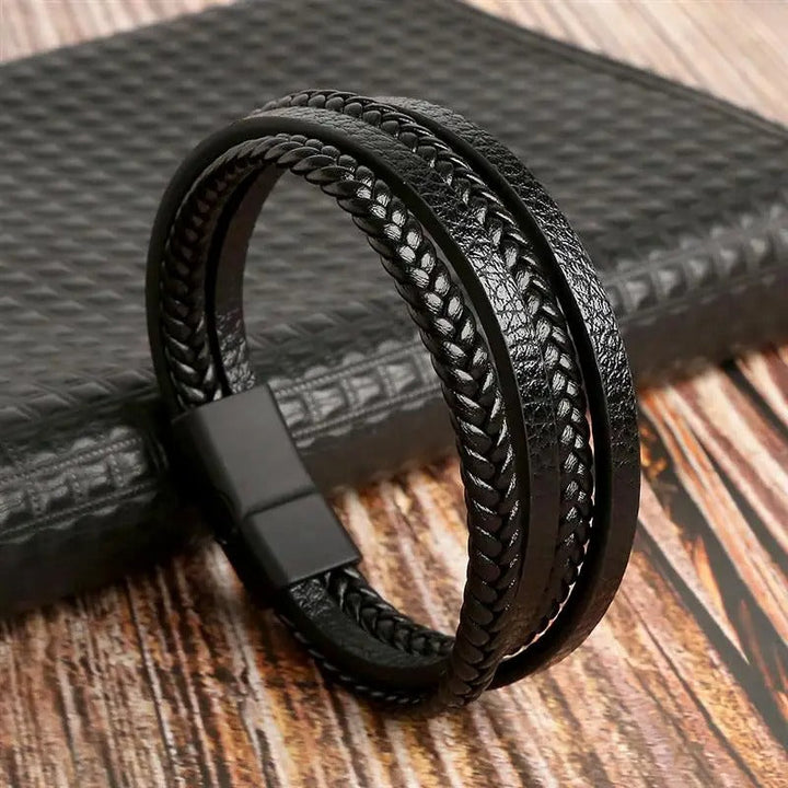 Stilla | Vintage Luksus læderarmbånd