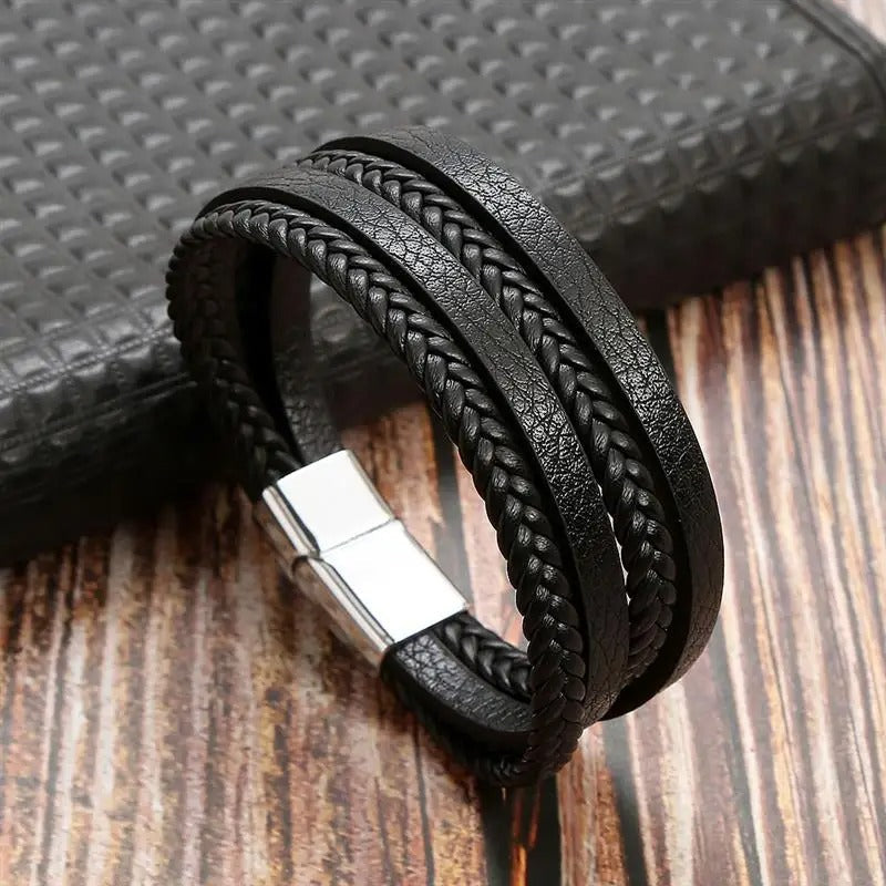 Stilla | Vintage Luksus læderarmbånd