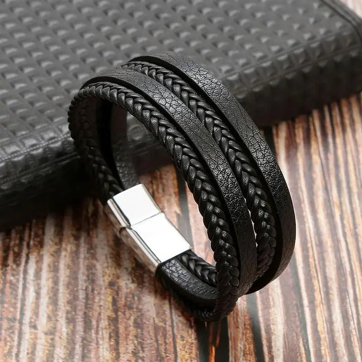 Stilla | Vintage Luksus læderarmbånd