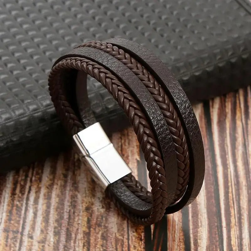 Stilla | Vintage Luksus læderarmbånd