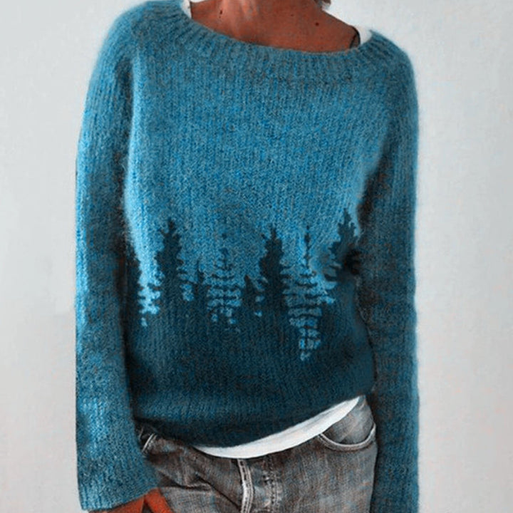 Stilla | Behagelig Strikpullover til Damer Strikket Pullover til Damer til Varme og Stil