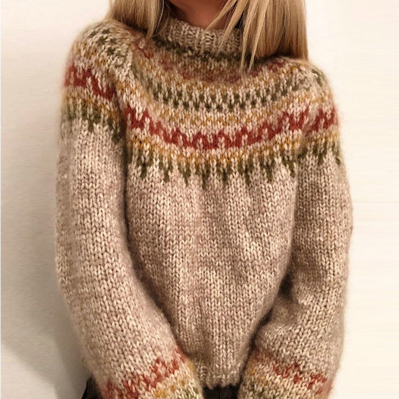 Stilla | Halv Højhalset Pullover