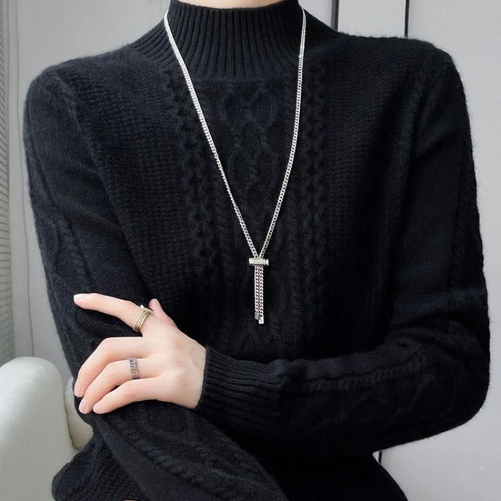 Stilla | Rullekrave Sweater