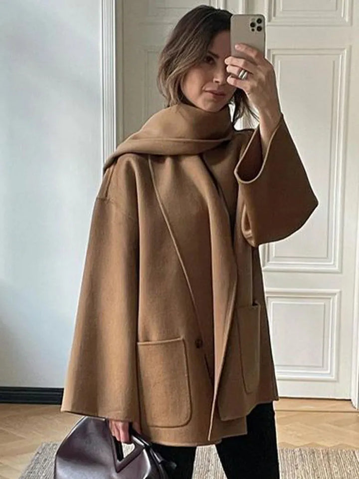Stilla | Tørklæde Grå Klassisk og Elegant