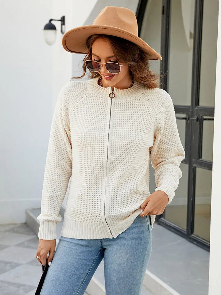 Stilla | Komfortabel lynlås cardigan