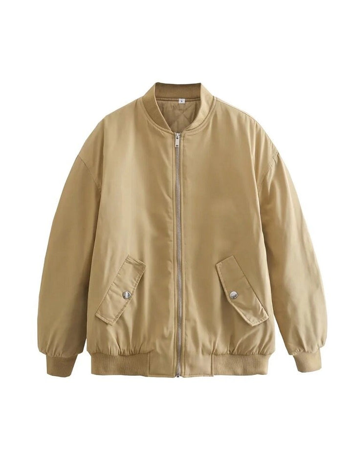 Stilla | Dame Oversized Bomberjakke