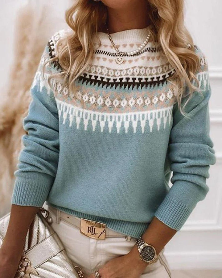 Stilla | Casual strikpullover