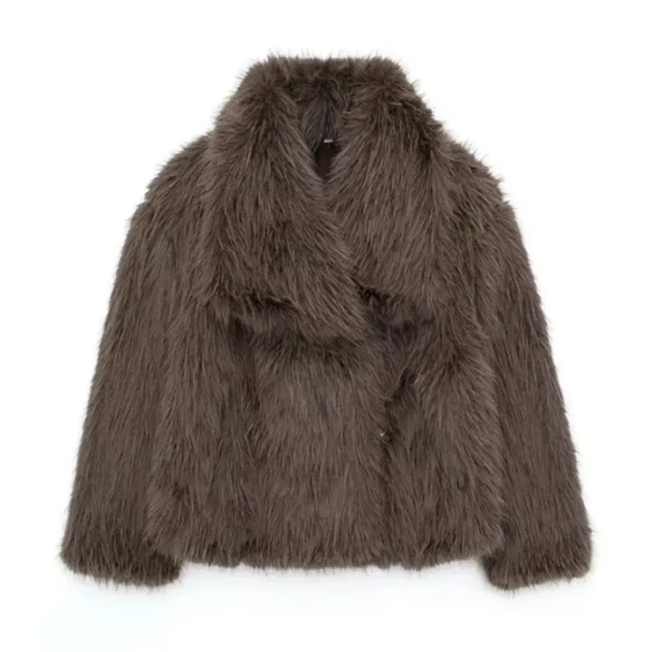 Stilla | Glam Faux-Fur-Jakke