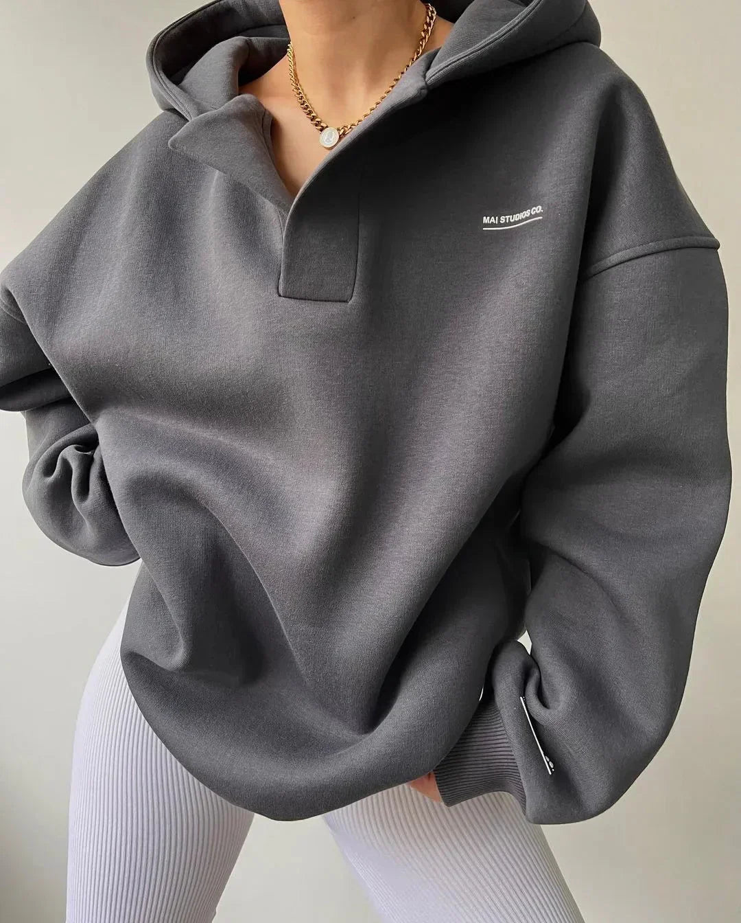 Stilla | Dame Oversized Hoodie