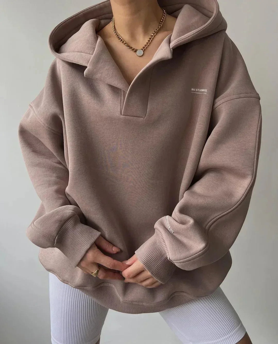 Stilla | Dame Oversized Hoodie