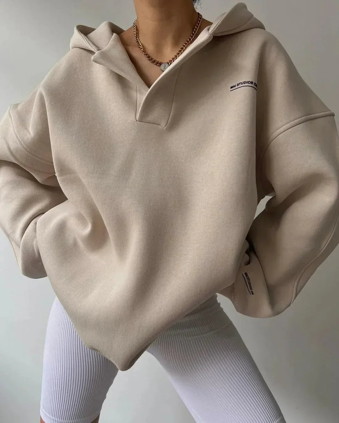 Stilla | Dame Oversized Hoodie