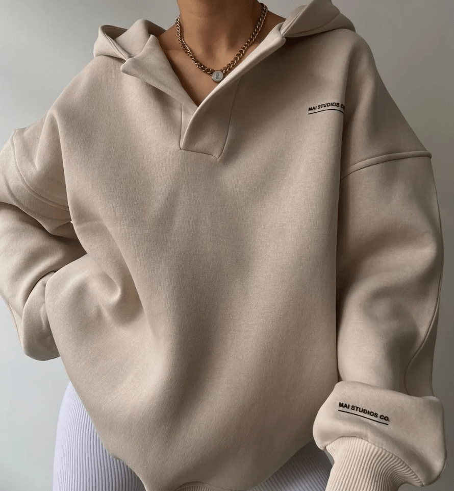 Stilla | Dame Oversized Hoodie