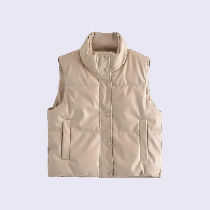 Stilla | Kunstlæder Puffervest