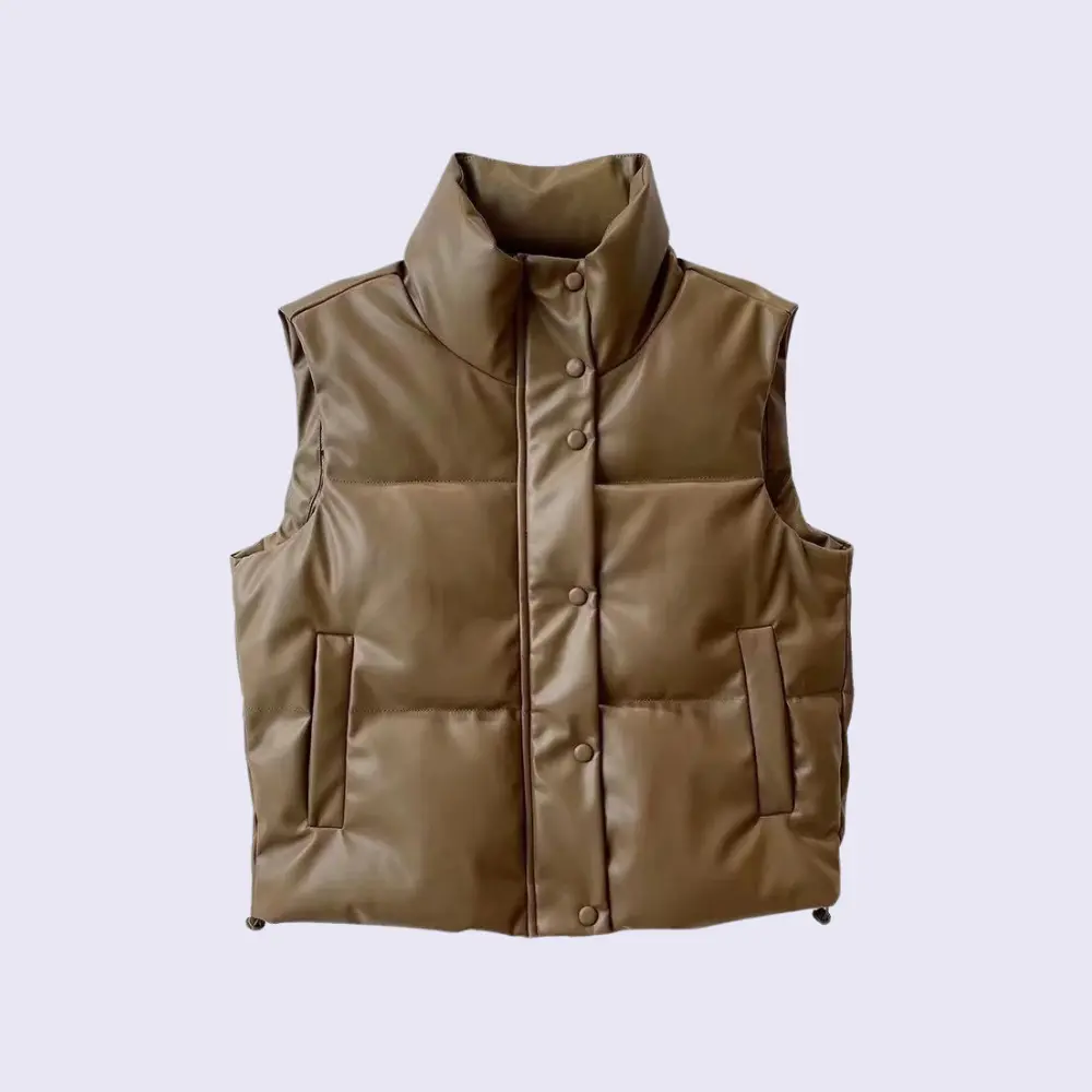 Stilla | Kunstlæder Puffervest