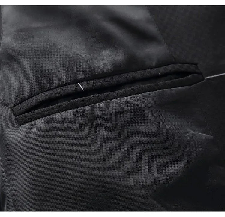 Stilla | Herre Blazer - Blazer med hvide tryk