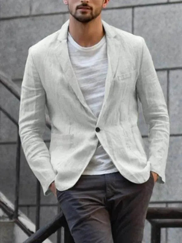Stilla | Herre Blazer - Casual Linned blazer