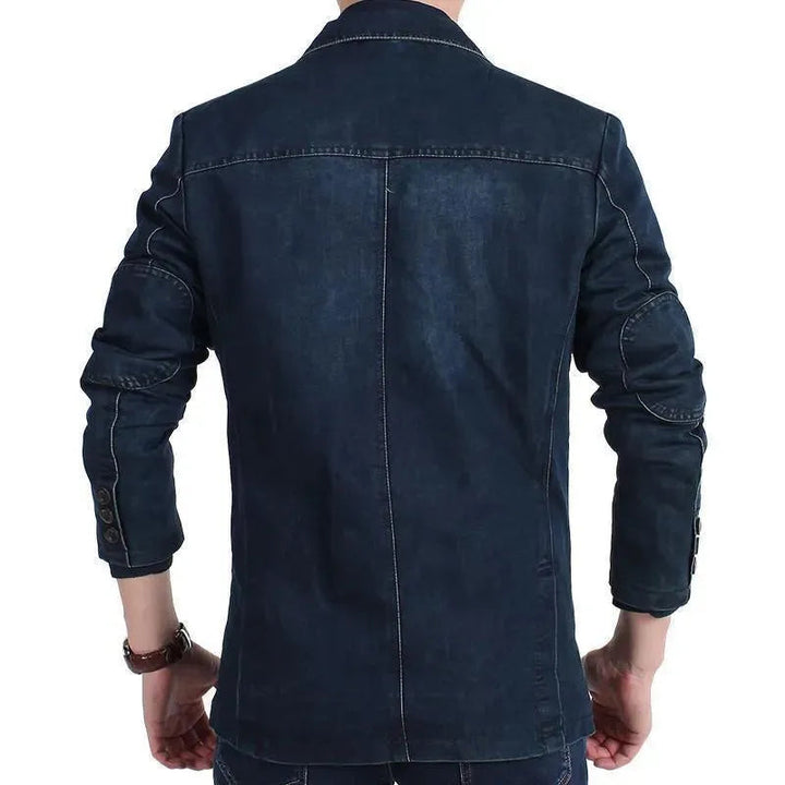 Stilla | Herre Blazer - Cowboy Denim Jeans Blazer