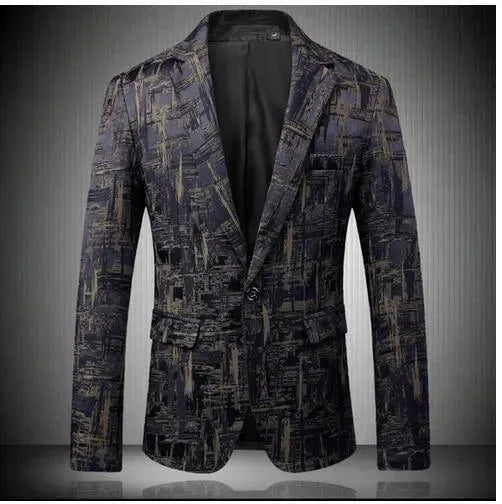Stilla | Herre Blazer - Geometrisk Blazer