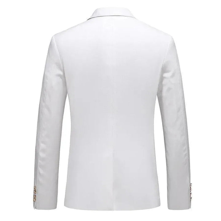 Stilla | Herre Blazer - Flere lommer Hvid Blazer