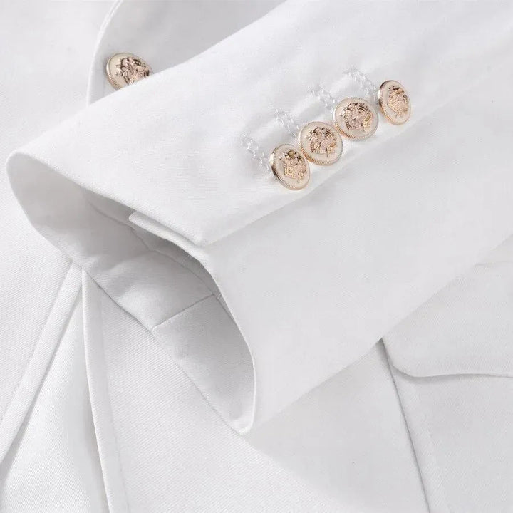 Stilla | Herre Blazer - Flere lommer Hvid Blazer