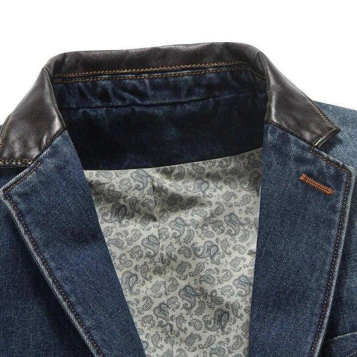 Stilla | Herre Blazer - Streetstyle Denim Blazer