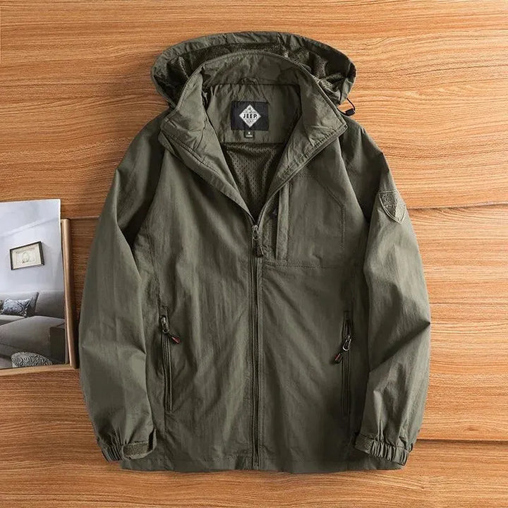 Stilla | Herre Vandtæt Militær Windbreaker Jakke