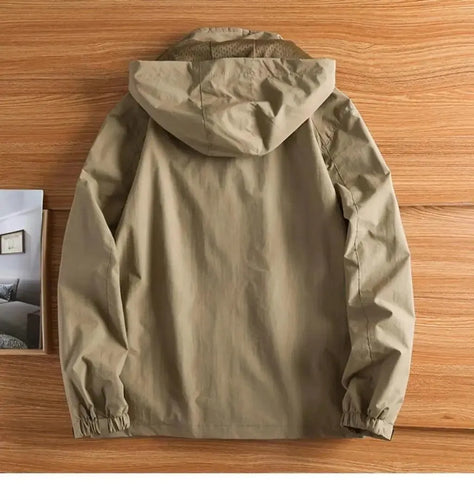 Stilla | Herre Vandtæt Militær Windbreaker Jakke