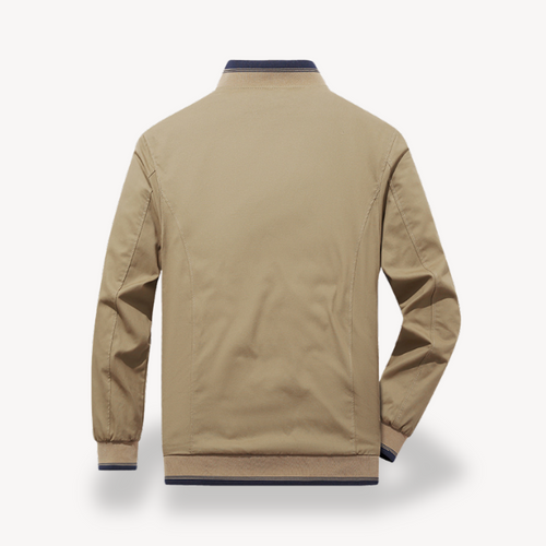 Stilla | Herre Let Vendbar Bomberjakke - Slim Fit, Flere Farver