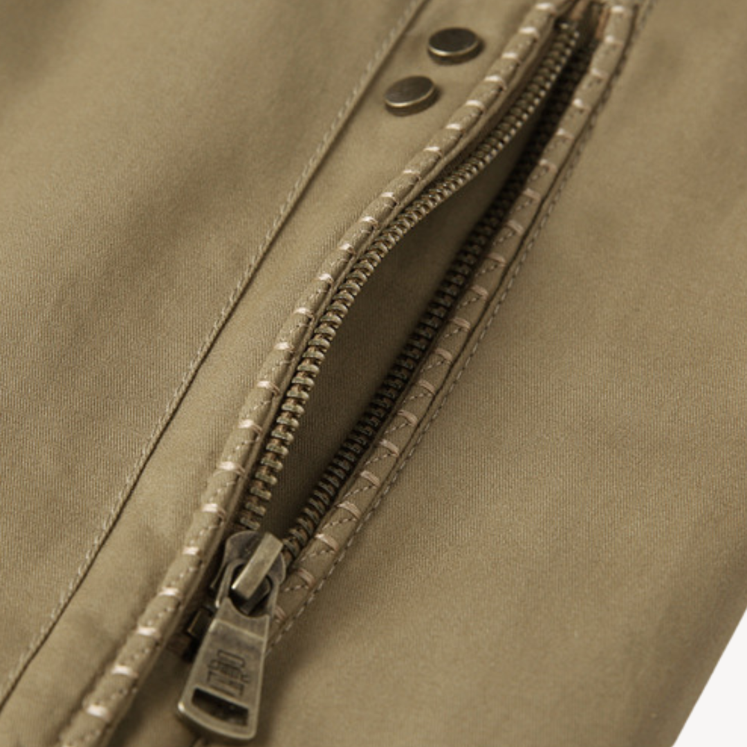 Stilla | Herre Let Vendbar Bomberjakke - Slim Fit, Flere Farver
