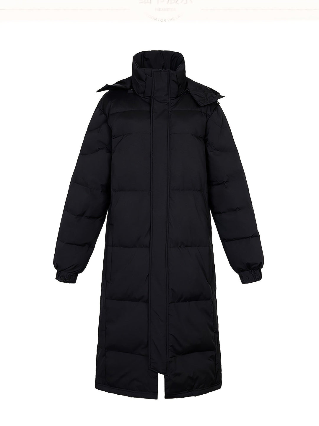 Stilla | Herre Lange Vinterjakke: Varme Polstret Loose Fit Lynlås Design